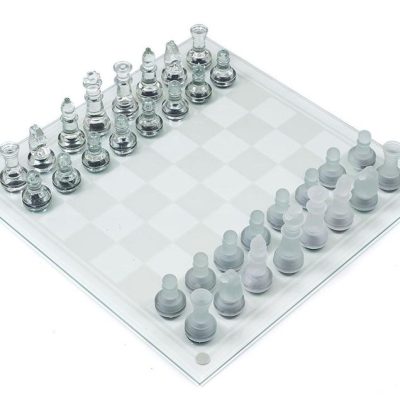 شطرنج زجاج حجم صغير