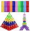New Magnetic Building Blocks Magnetic Constructor Toys Magnet Sticks Steel Balls Educational Toys for Children Gifts