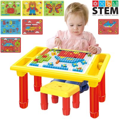 Creative Brick Puzzle Table