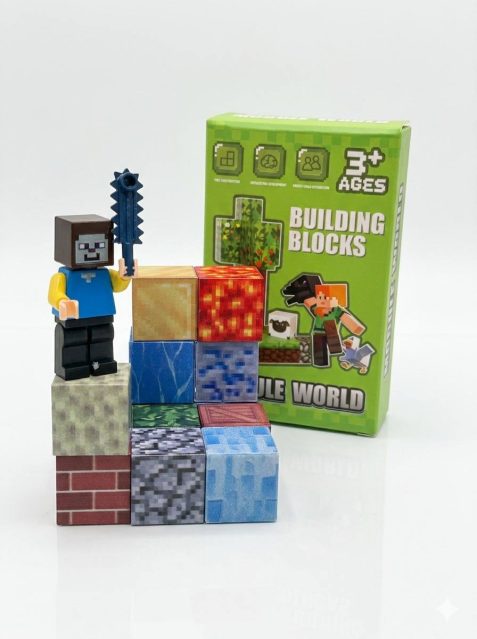 Minecraft Blocks 12 Pcs 1 photo 2026 03 01 17 20 30