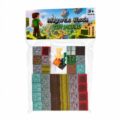 Magnetic Minecraft 37 Pcs