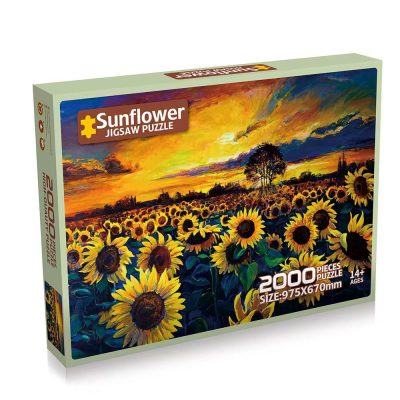 بازل 2000 قطعة Sunflower