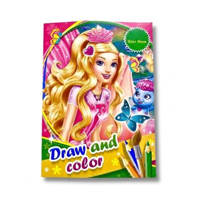 كتاب تلوين Barbie