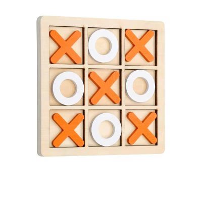 Tic Tac Toe خشبية 18*18 سم