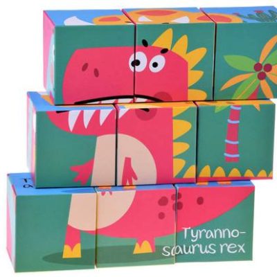 Dinosaur Blocks Puzzle 6in1