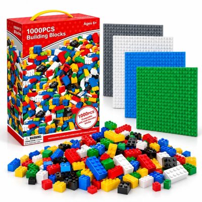 Building Blocks 1000 Pcs (مرفق مع قاعدة واحدة)