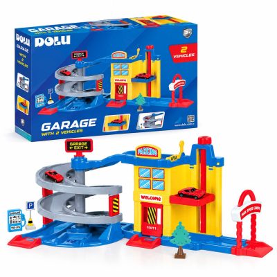 Garage With 2 Vehicles